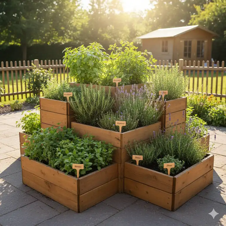 Bio Kräutergarten Ideen: 7 Clevere Tricks für aromatische Ernten 2025