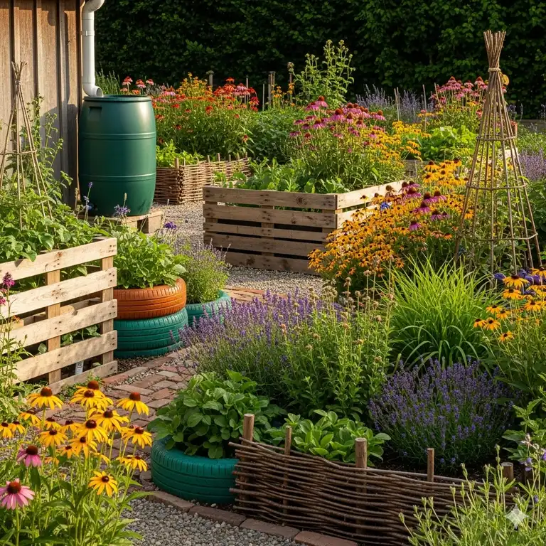 Günstiger nachhaltiger Garten: 7 Ultimative Tipps für umweltfreundliches Gärtnern 2025