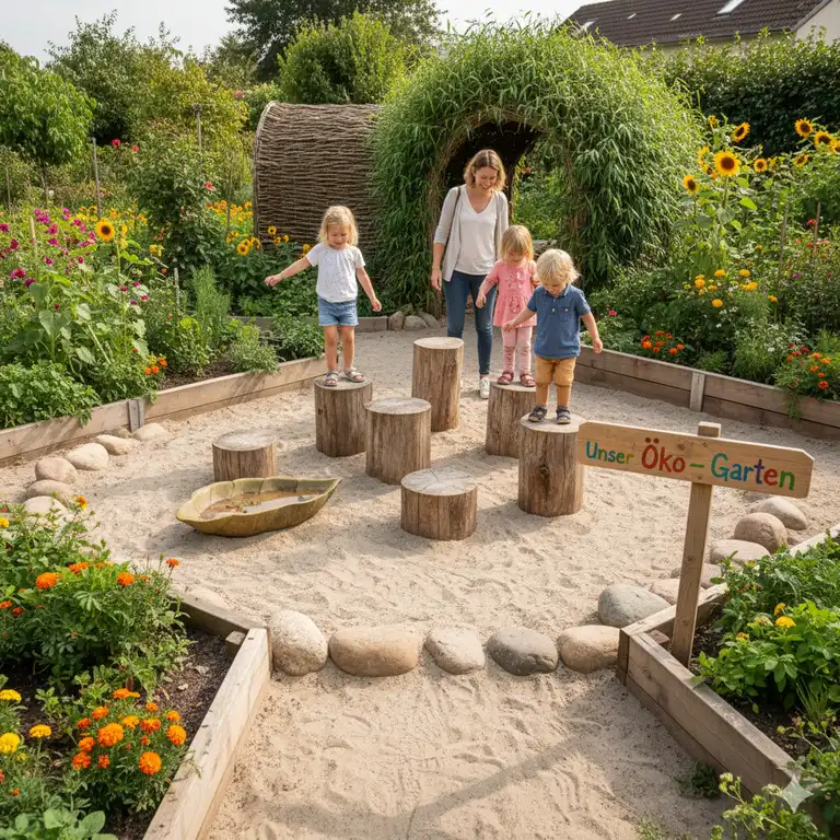 7 Kinderfreundlicher Ökogarten Ideen 2025 – Nachhaltig Gärtnern mit Spaß & Erfolg