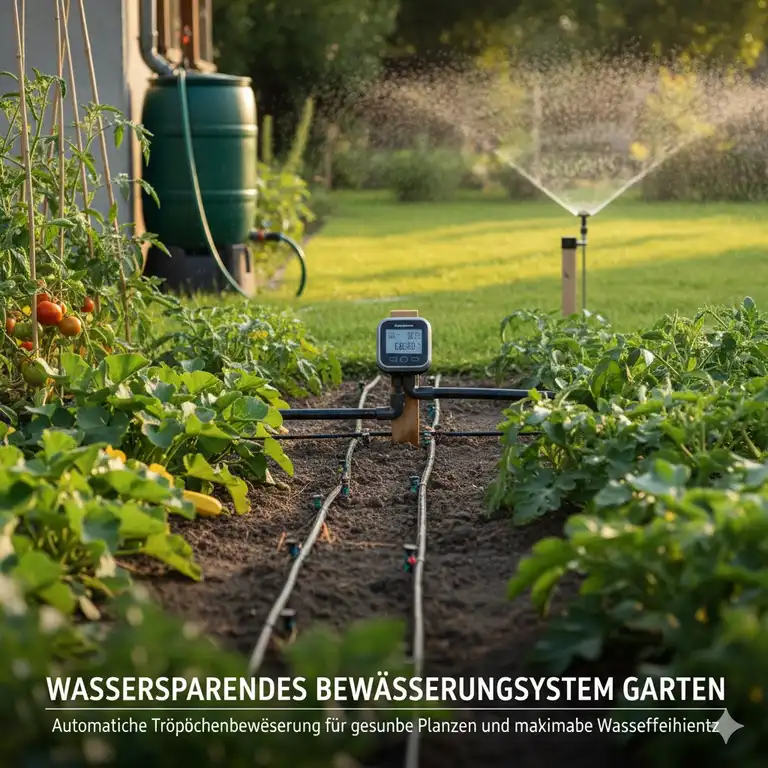 Wassersparende Bewässerungssysteme Garten: 7 Top-Systeme 2025