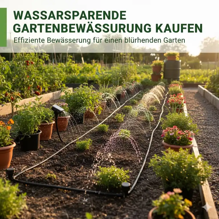 7 wassersparende gartenbewässerung kaufen – Spare bis 70% Wasser!