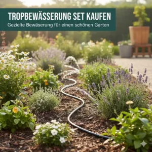 Tropfbewässerungssystem zur gezielten und wassersparende gartenbewässerung kaufen für Pflanzen.