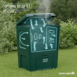 Illustration: Optimale Belüftungsschlitze für den schnell komposter garten kaufen