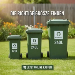 4-bio-abfalltonne-garten-kaufen-groessenvergleich