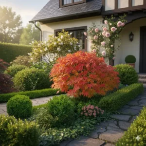 Flüssiger biologischer Dünger für Gartenpflanzen und Balkonblumen in einer Gießkanne.