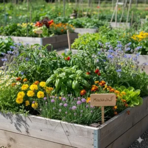 natürliche schädlingsbekämpfung garten durch Mischkultur und Pflanzenkombinationen