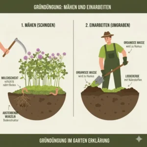 gründüngung im garten erklärung – Wie man Gründünger richtig einarbeitet