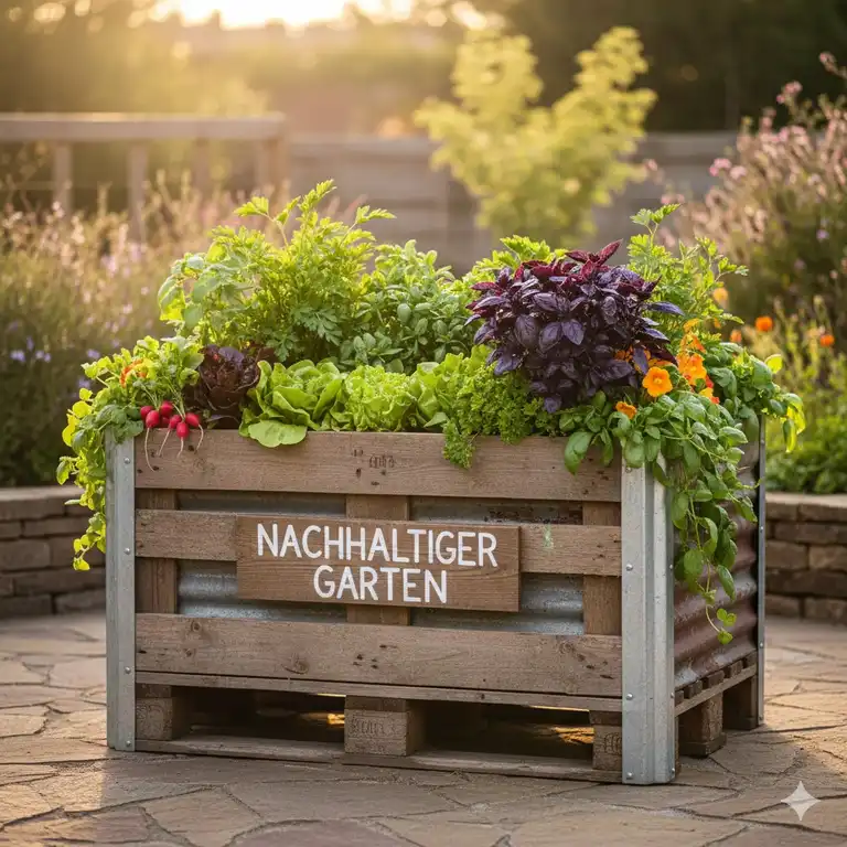 Hochbeet aus recyceltem Material: 7 Top-Modelle 2025
