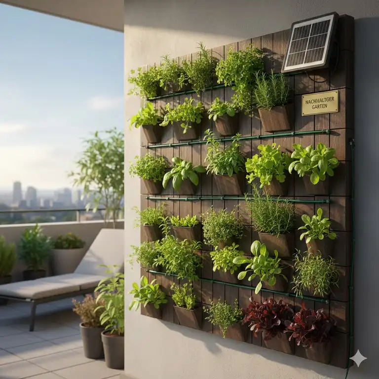 Vertikaler Garten nachhaltig Ideen: 7 geniale Wege zum grünen Zuhause