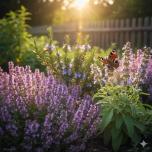 Blühende Küchenkräuter als wichtiger Teil der insektenfreundliche pflanzenliste garten.