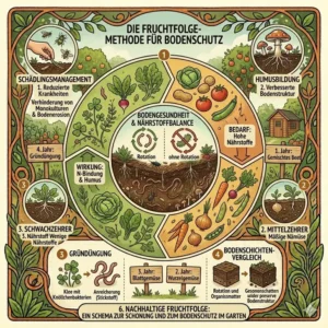 Reifer Kompost als wertvolle Schicht für effektiven bodenschutz im ökologischen garten.