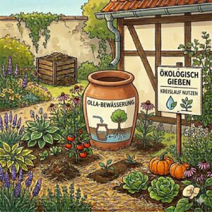 Auswahl standortgerechter Pflanzen für den Garten, um die gartenbewässerung ökologisch planen zu unterstützen.